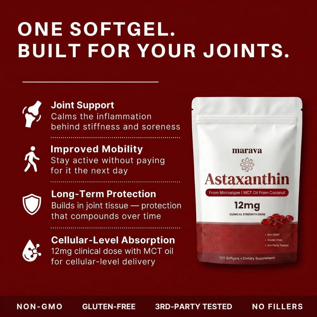 Astaxanthin 12mg Softgels