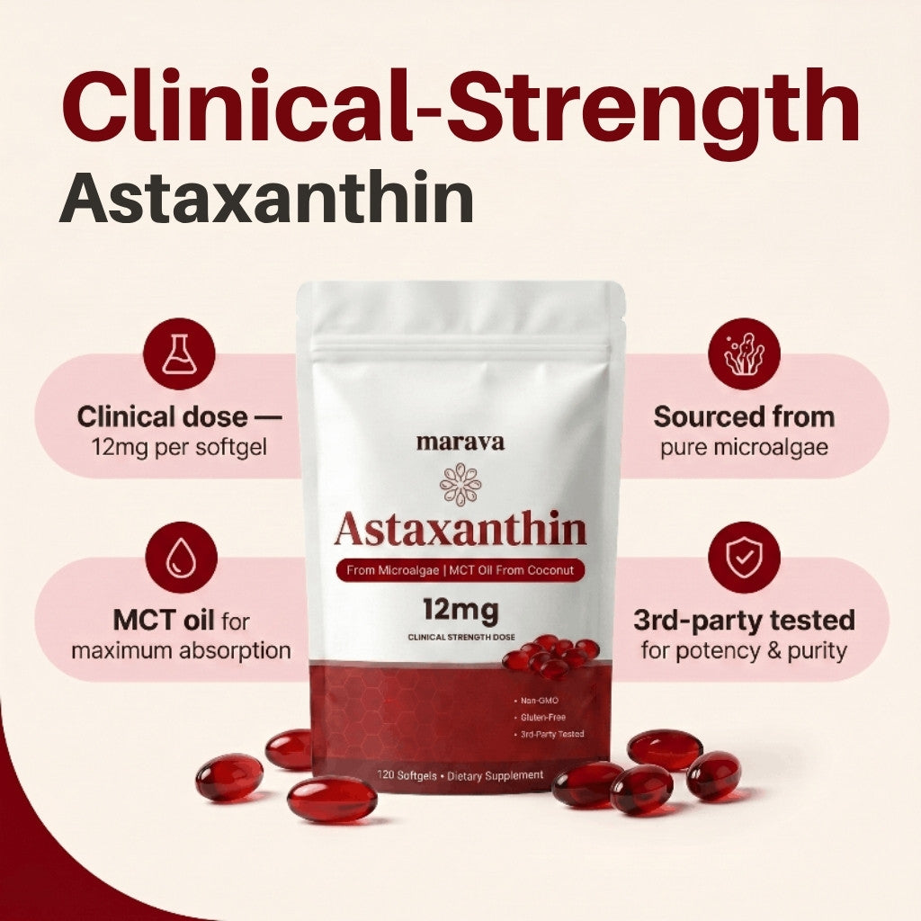 Astaxanthin 12mg Softgels