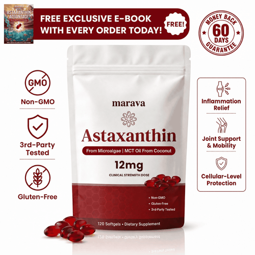 Astaxanthin 12mg Softgels