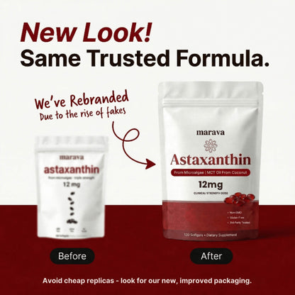 Astaxanthin 12mg Softgels