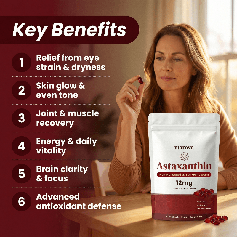Astaxanthin 12mg Softgels