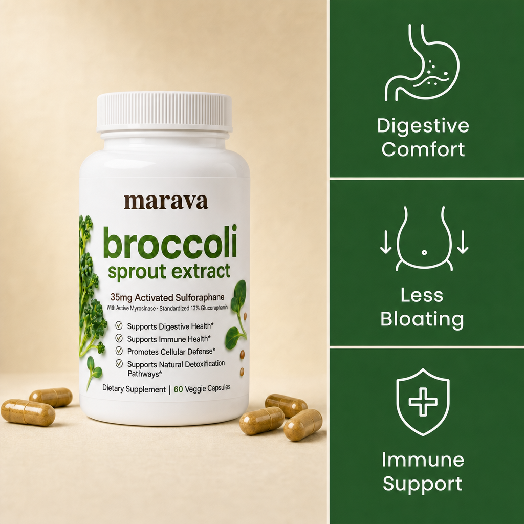 Broccoli Sprout Extract Capsules